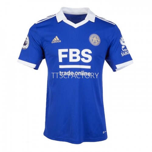 Leicester City Fodboldtrøjer Hjemmebanesæt 2022/23 Kort ærmer Leicester City Fodboldtrøjer Hjemmebanesæt 2022/23 Kort ærmer